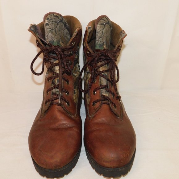 Black Rock Thinsulate Thermal Insulation Camo Work Hunting Lace Up Boots Size 12 - Picture 3 of 11